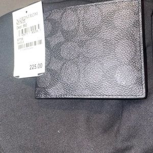 Coach Black Wallet